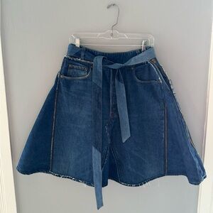 Reworked Vintage Levi’s Organ Za skirt